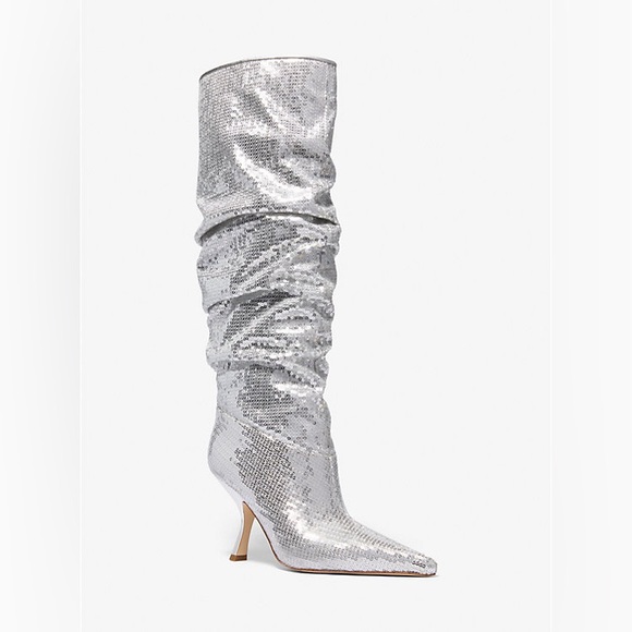 MICHAEL Michael Kors Shoes - MSRP $325 MICHAEL MICHAEL KORS Luna Sequined Boot